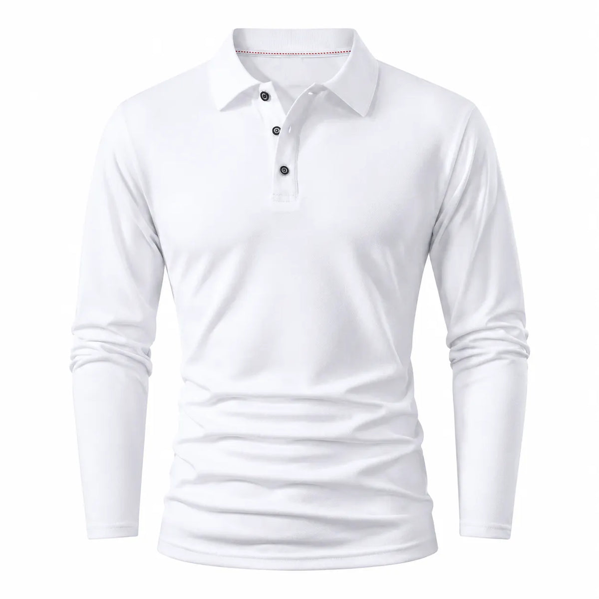 Men's Long Sleeve Collared T-Shirt