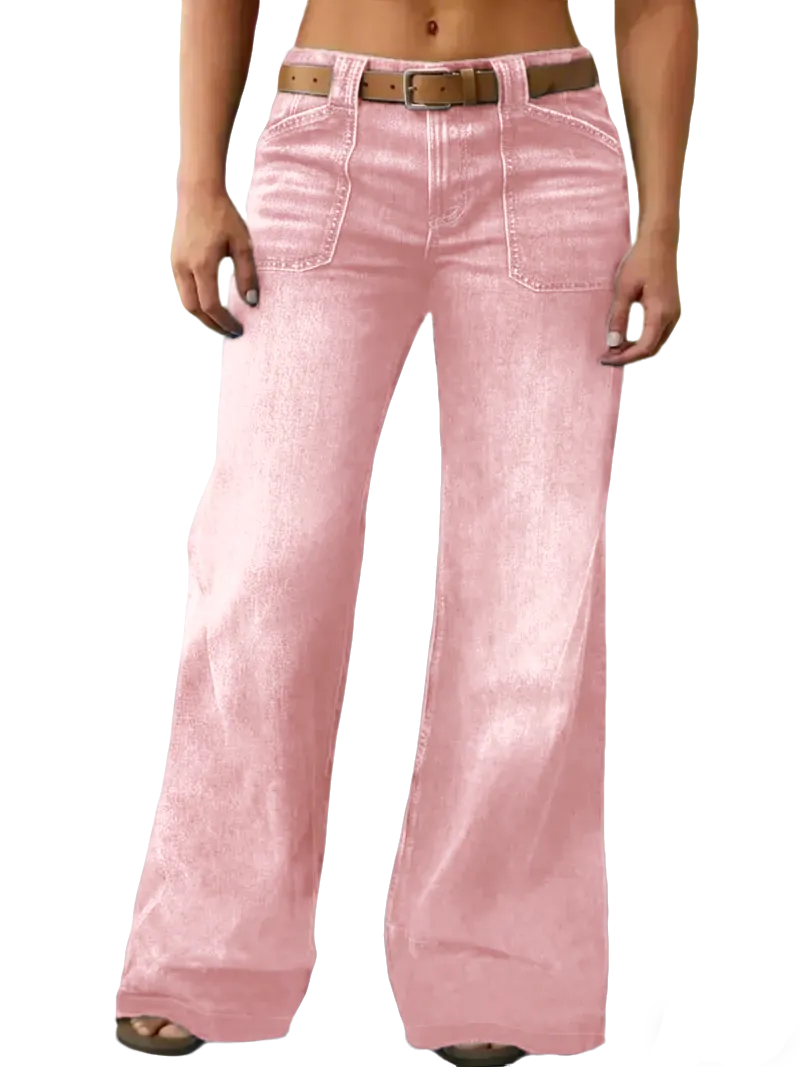 Women's Loose Straight Leg Denim Jeans