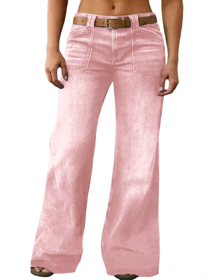 Women's Loose Straight Leg Denim Jeans
