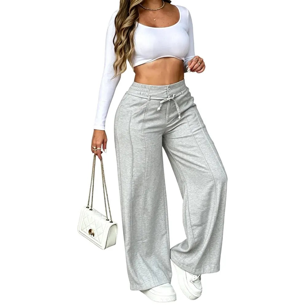 Women's Wide Leg Casual Pants