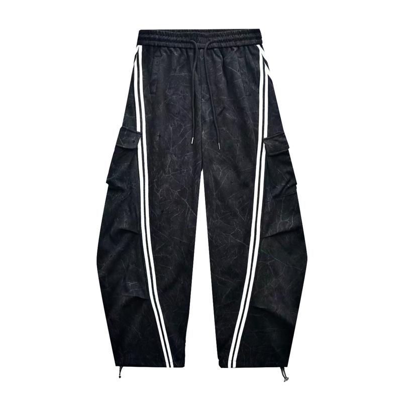 Women  Wide Leg Drawstring Joggers with Side Pockets