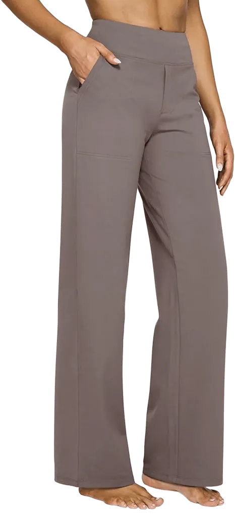Loose High-Waist Business Casual Pants