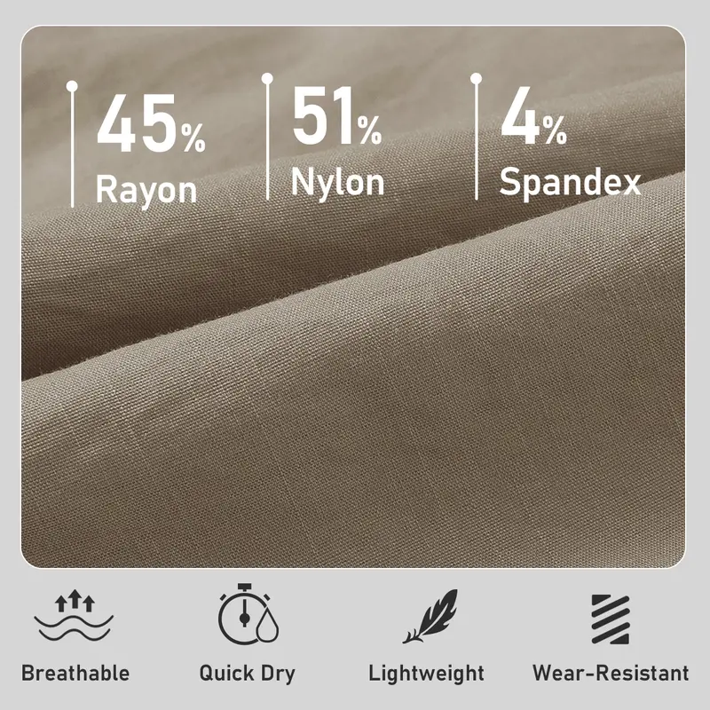 Lightweight hiking cargo pants