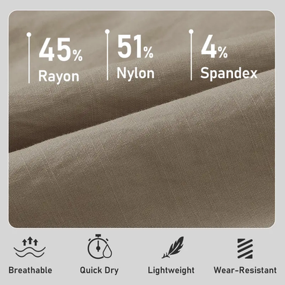 Lightweight hiking cargo pants