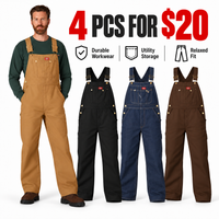 4 PCS - Duck Brown / Black / Indigo Navy / Brown