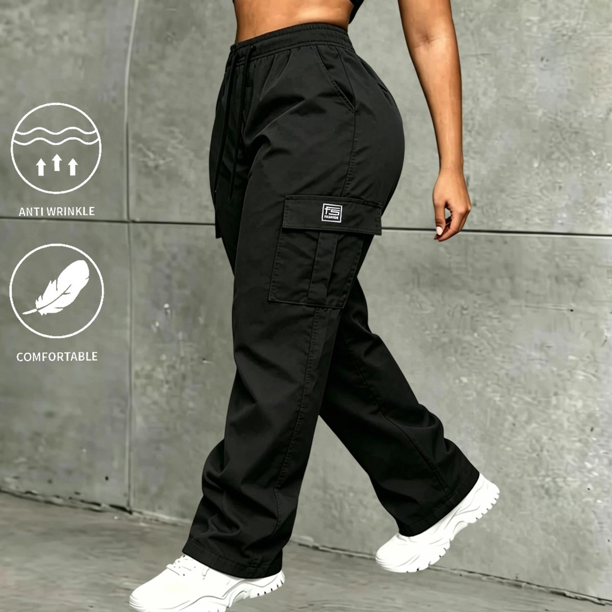 Women's 3-Pack Loose Cargo Pants – International shipping available