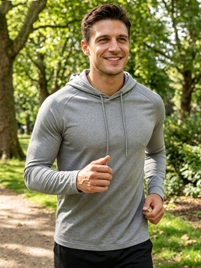 Men's 6-Pack Hooded Sweatshirt – Long Sleeve Pullover Casual Warm Breathable Top for Outdoor & Daily Wear