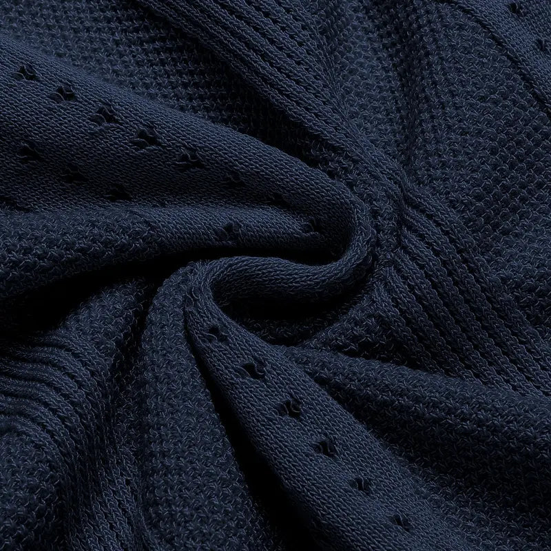 Men'swear Viscose Knit Short-Sleeve Polo Shirt