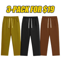 3-PACK $19 (yellow+black+coffee)
