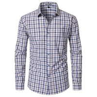 Beige White Plaid