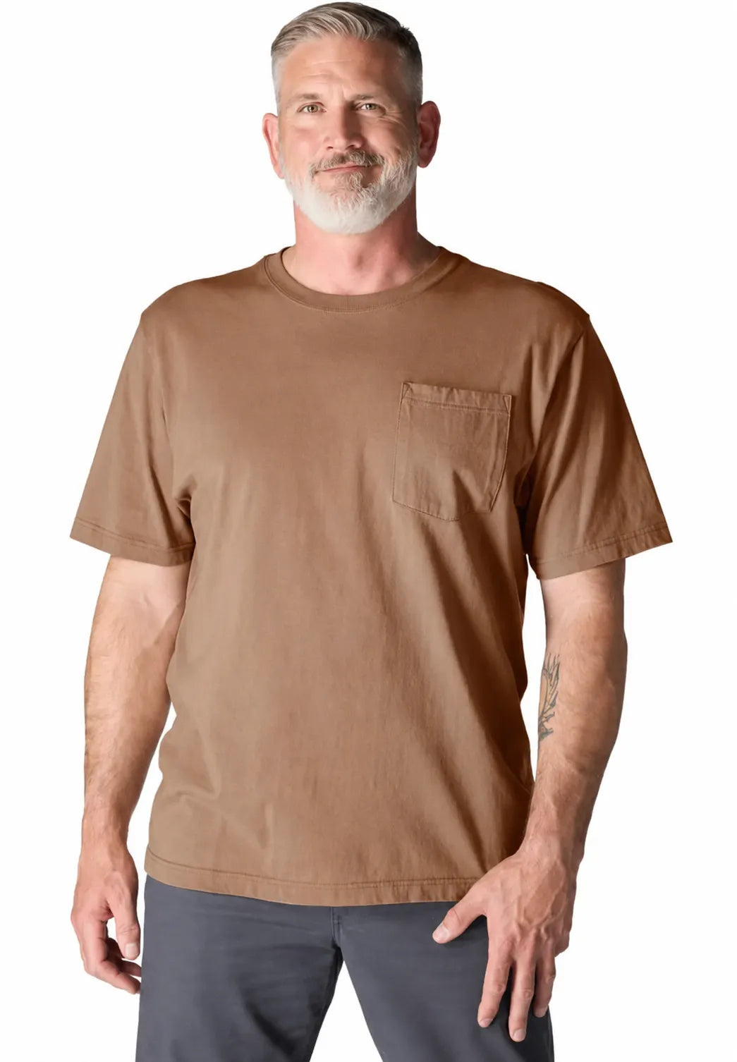 Men’s Heavyweight Pocket T-Shirt Duo – Short & Long Sleeve