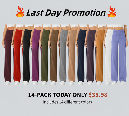 Women's Casual High Waist Stretch Pants