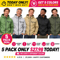 5-PACK[One of Each Color]