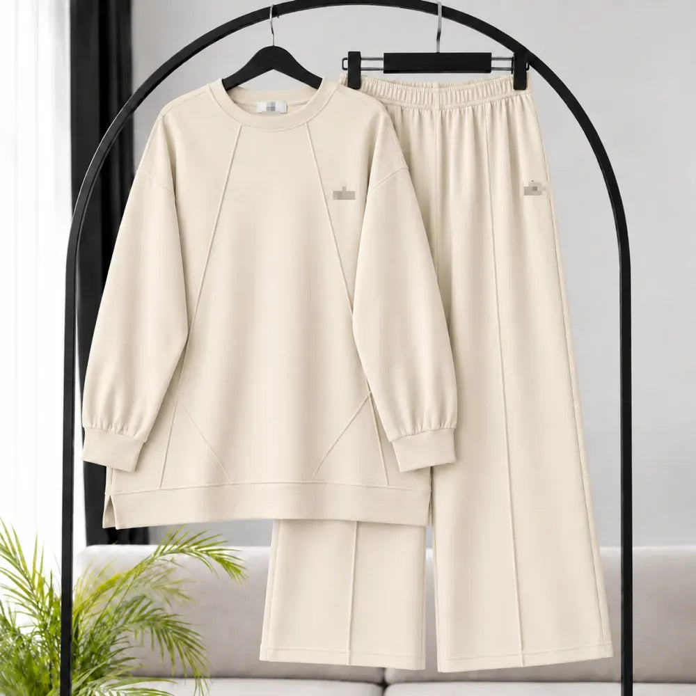 Autumn Hot Sale | Women's Oversized 2-Piece Tracksuit