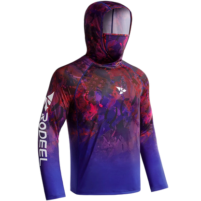☀️Men's UPF 50+ Sun Protection Hoodie with UV Detection