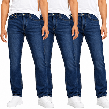 Flex-Stretch-Jeans mit Slim-Straight-Passform