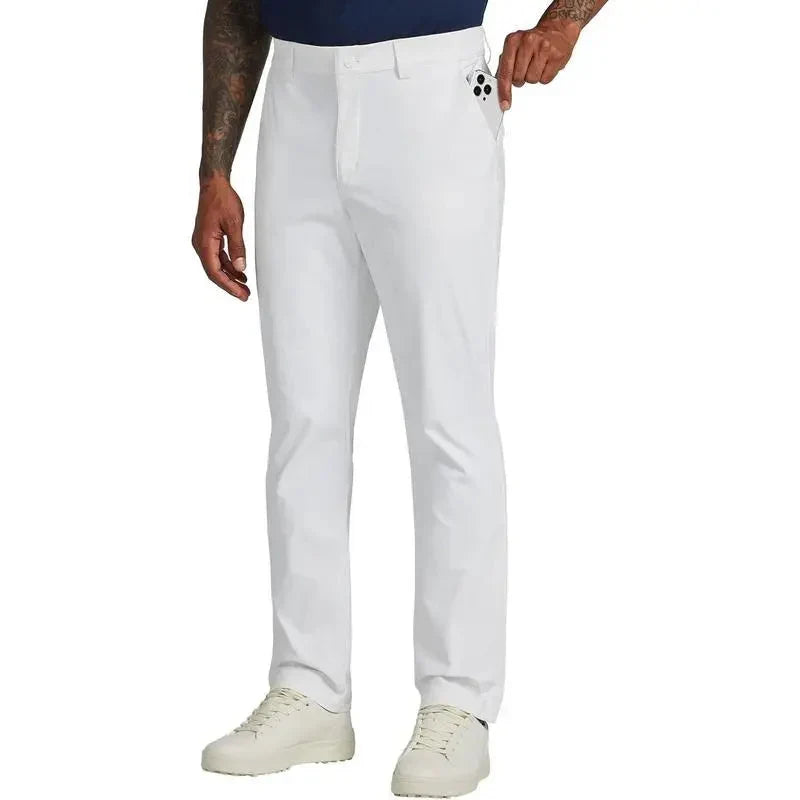 Men's Stretch Straight-Leg Golf Pants