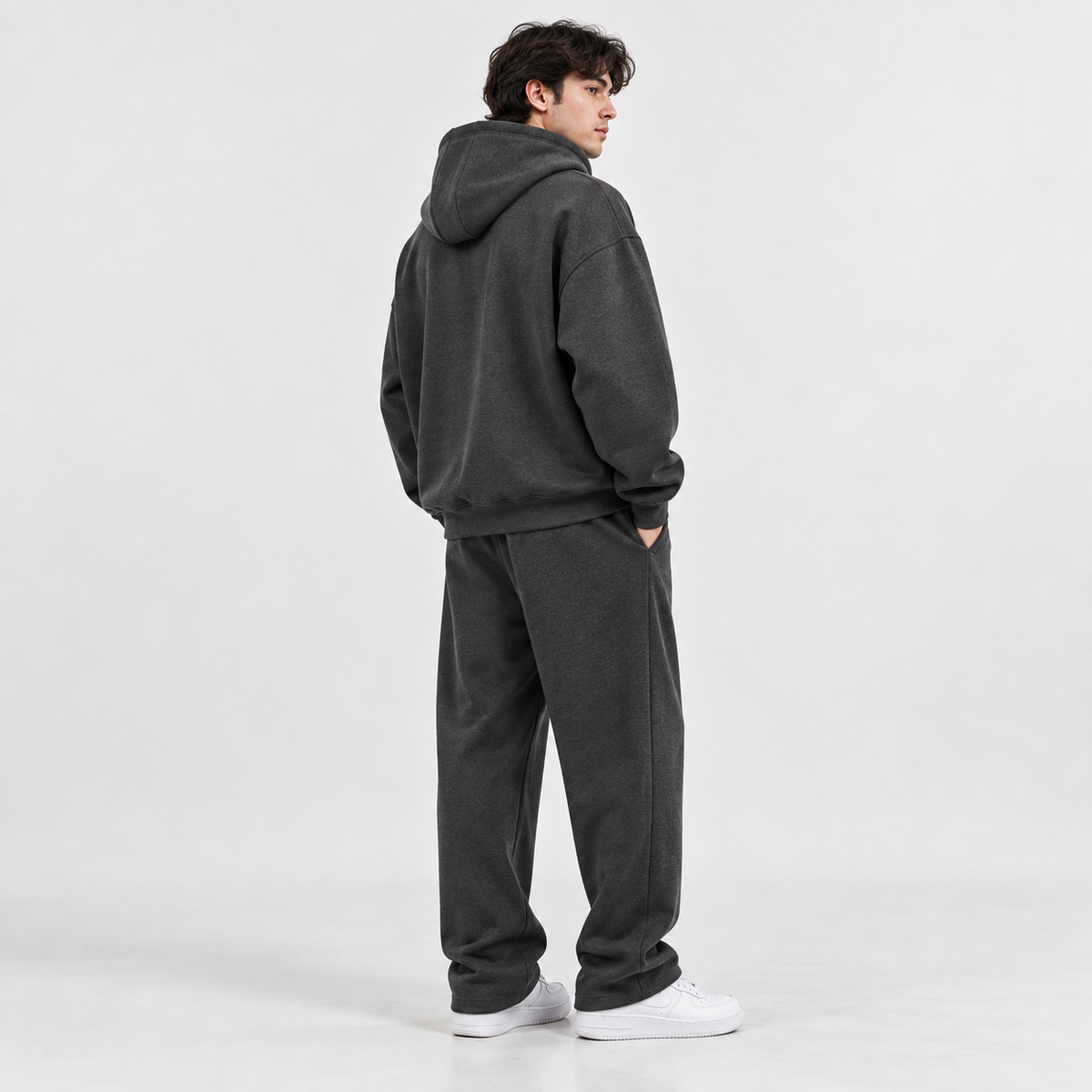 Unisex Half-Zip Hoodie & Sweatpants Set 8-Color Set