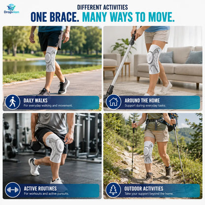 Adjustable Knee Brace – Compression Support & Stabilizer