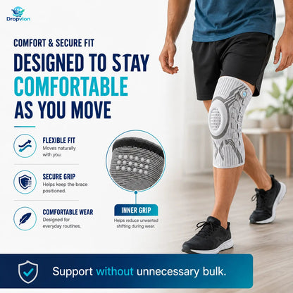 Adjustable Knee Brace – Compression Support & Stabilizer