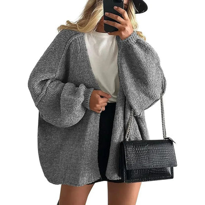 Women's Open Front Oversized Cardigan Sweaters