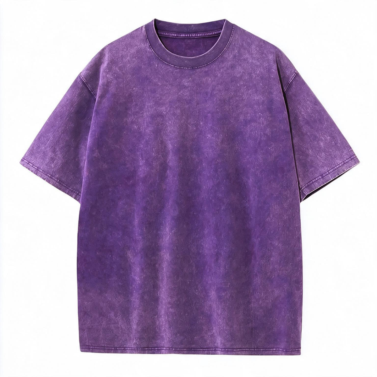 Acid Wash Unisex Oversized Cotton T-Shirt