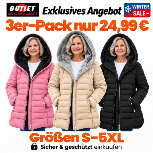 Ausverkauf – Steppmantel mit Fleecefutter
