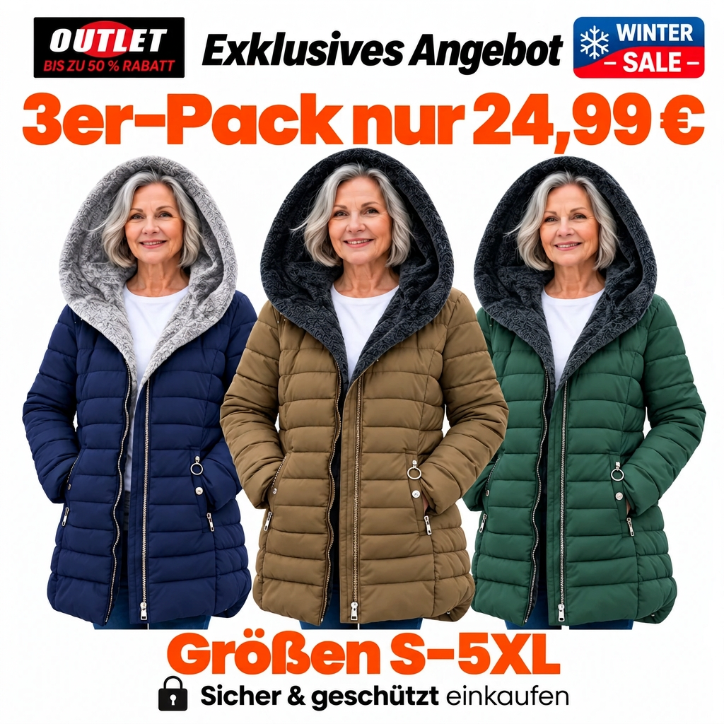 Ausverkauf – Steppmantel mit Fleecefutter