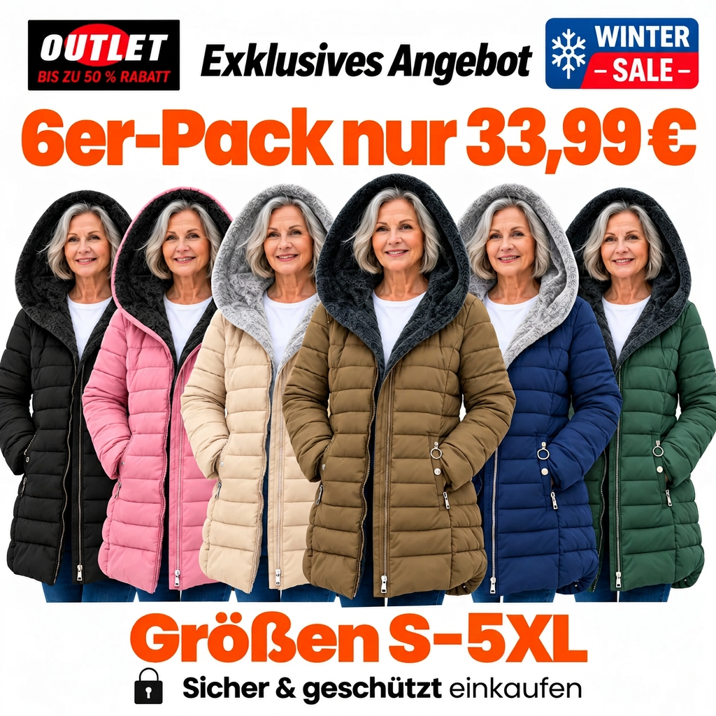 Ausverkauf – Steppmantel mit Fleecefutter