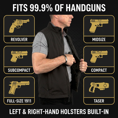 LAST DAY SALE Premium Concealed Carry Vest