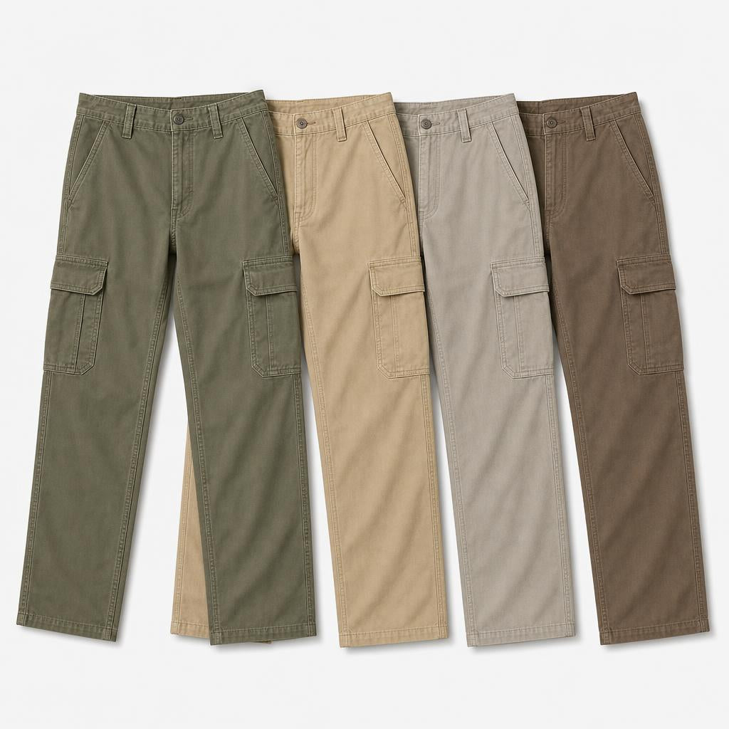 Men's Straight Leg Cargo Pants