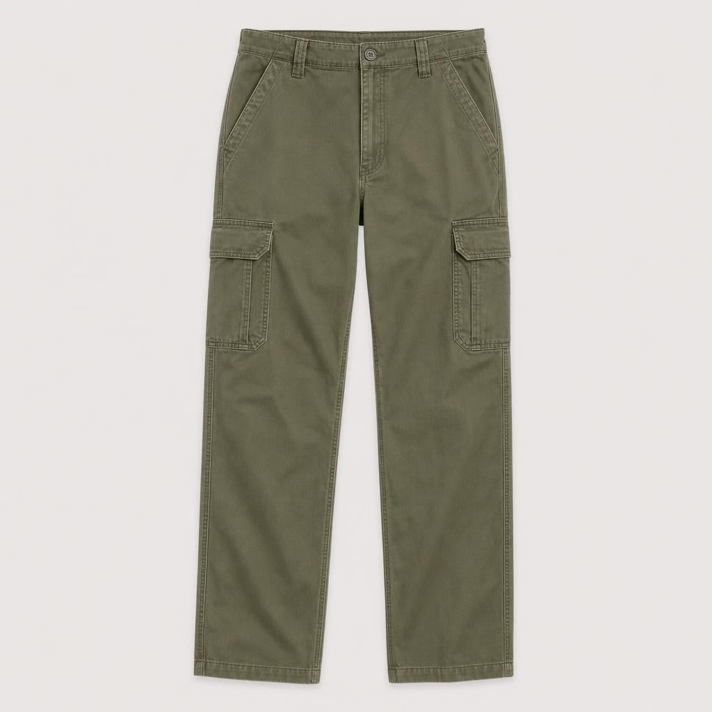 Men's Straight Leg Cargo Pants