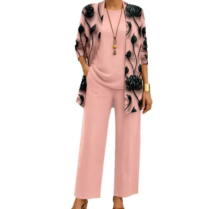 🤲Women's Elegant Printed 3-Piece Set