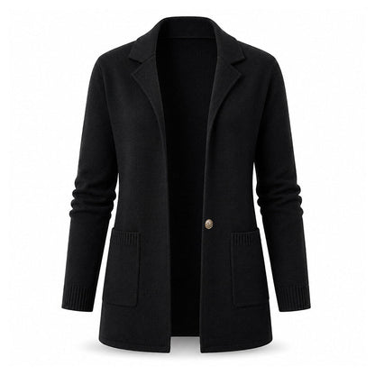 🤲Women's Lapel Collar Knit Cardigan