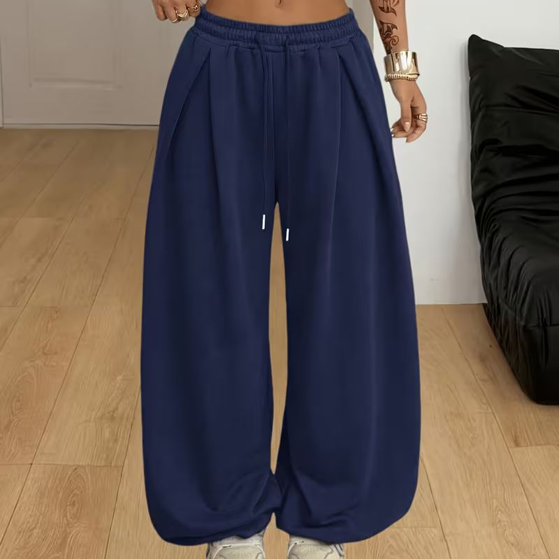 📢🎉50%Rabatt!!!🛍️✨Casual Pleated Wide-Leg Sweatpants for Women