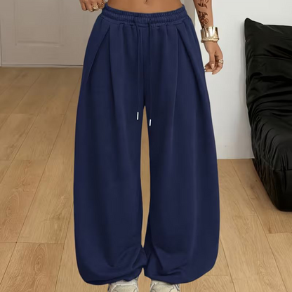 📢🎉50%Rabatt!!!🛍️✨Casual Pleated Wide-Leg Sweatpants for Women